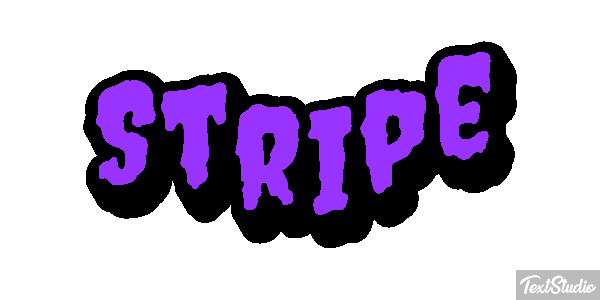 Stripe Efecto de texto
