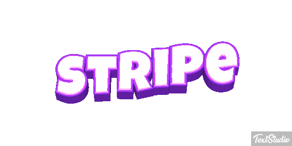Stripe Efecto de texto
