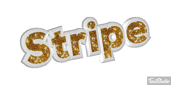 Stripe Efecto de texto
