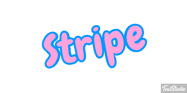 Stripe Efecto de texto