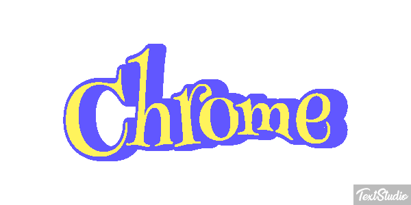 Chrome Metin efekti