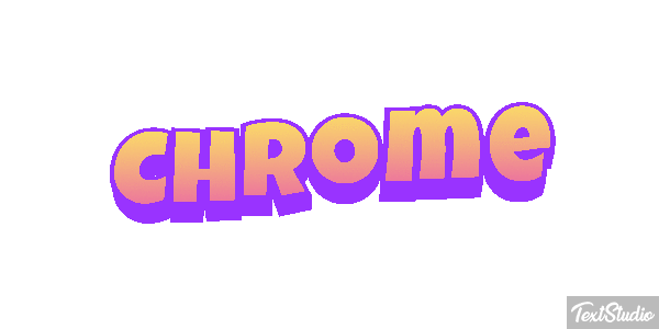 Chrome Metin efekti