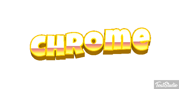 Chrome Metin efekti