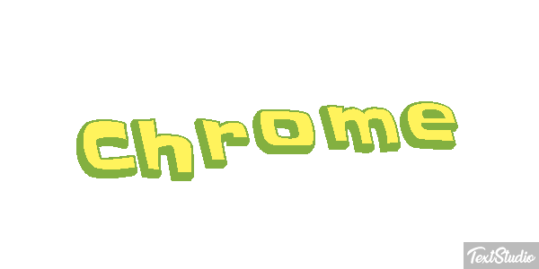 Chrome Metin efekti