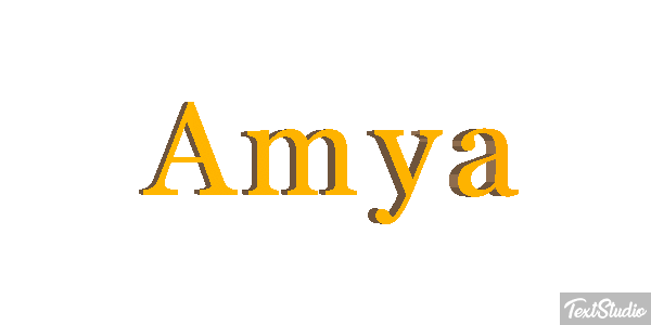 Amya Text effect