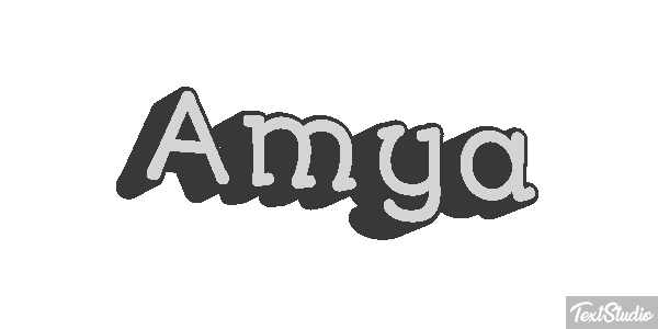 Amya Text effect