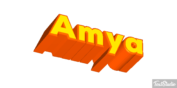 Amya Text effect