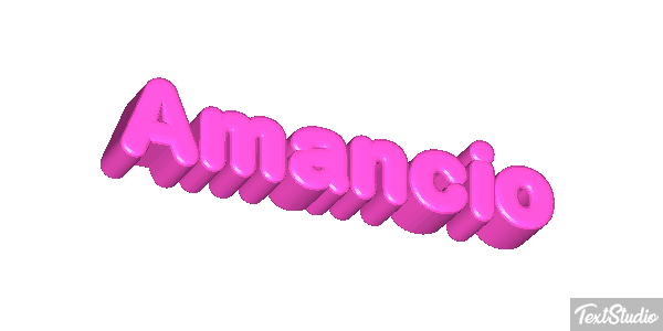 Amancio Efecto de texto