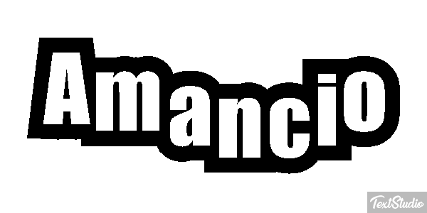 Amancio Efecto de texto
