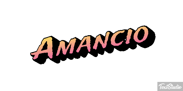 Amancio Efecto de texto