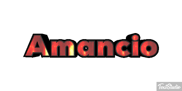 Amancio Efecto de texto