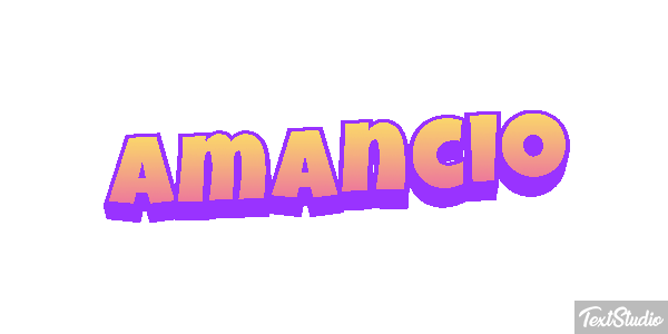 Amancio Efecto de texto