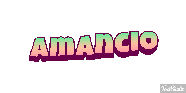 Amancio Efecto de texto