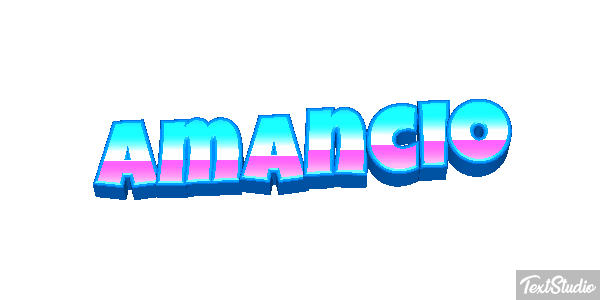 Amancio Efecto de texto