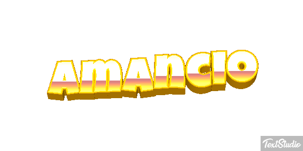 Amancio Efecto de texto