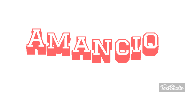 Amancio Efecto de texto
