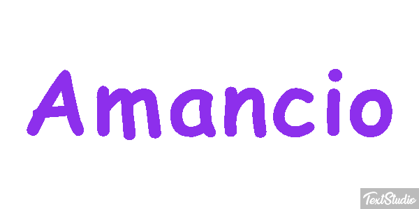 Amancio Efecto de texto