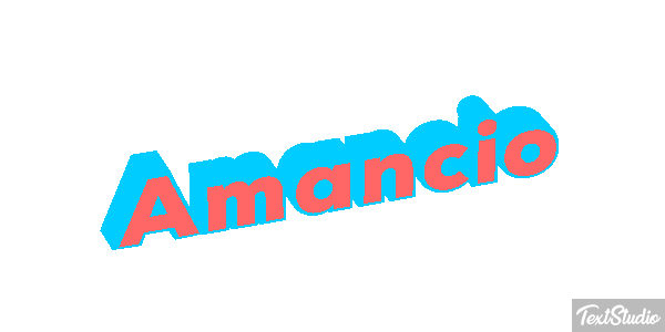 Amancio Efecto de texto