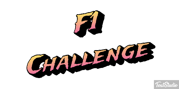F1 Challenge Text effect