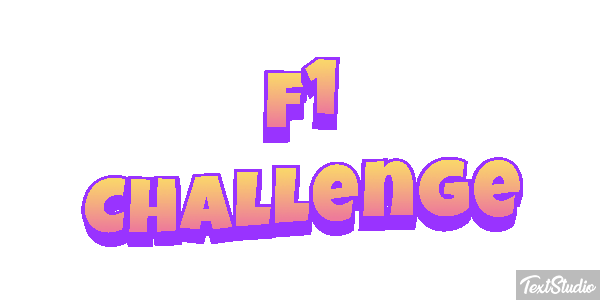 F1 Challenge Text effect