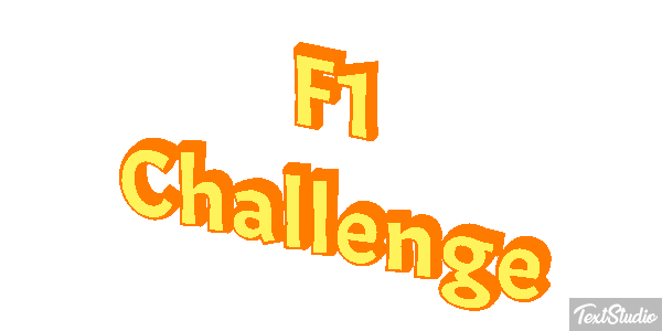 F1 Challenge Text effect
