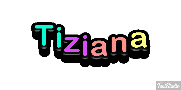 Tiziana Effetto testo