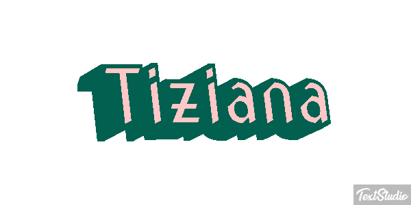 Tiziana Effetto testo