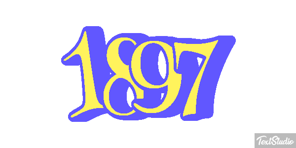 1897 Text effect