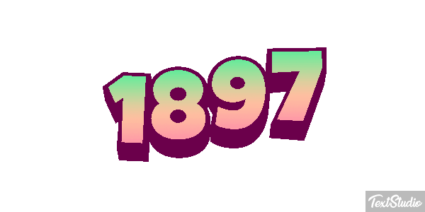 1897 Text effect