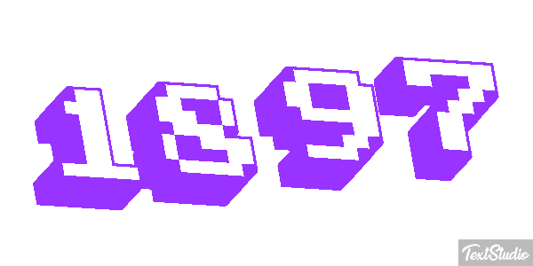 1897 Text effect