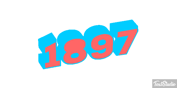 1897 Text effect