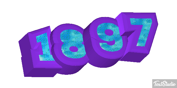 1897 Text effect