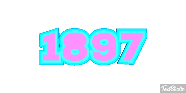 1897 Text effect