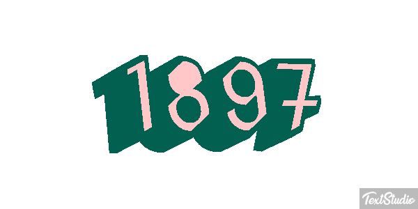 1897 Text effect