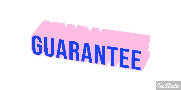 Guarantee Text effect