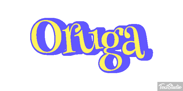 Oruga テキスト効果