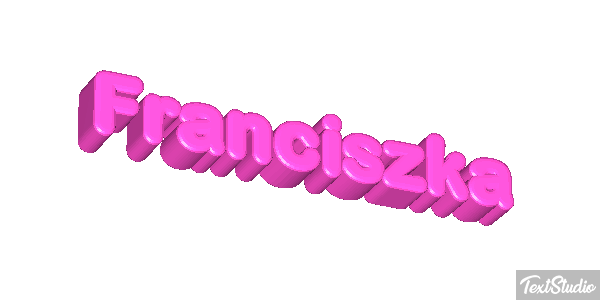 Franciszka Texteffekt