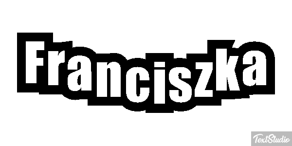 Franciszka Texteffekt