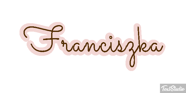 Franciszka Texteffekt