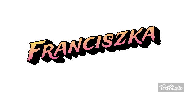 Franciszka Texteffekt