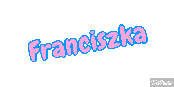 Franciszka Texteffekt