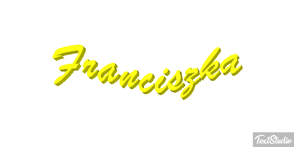 Franciszka Texteffekt
