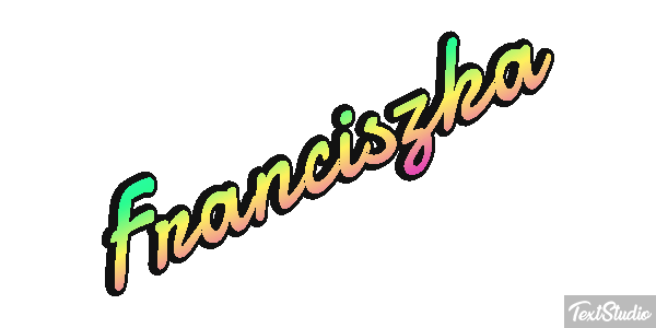 Franciszka Texteffekt