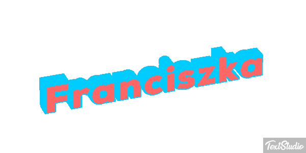 Franciszka Texteffekt