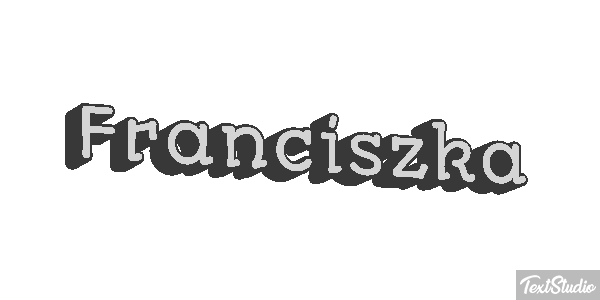 Franciszka Texteffekt