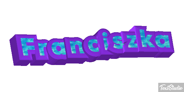Franciszka Texteffekt