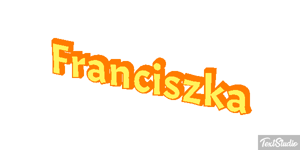 Franciszka Texteffekt
