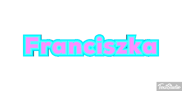 Franciszka Texteffekt