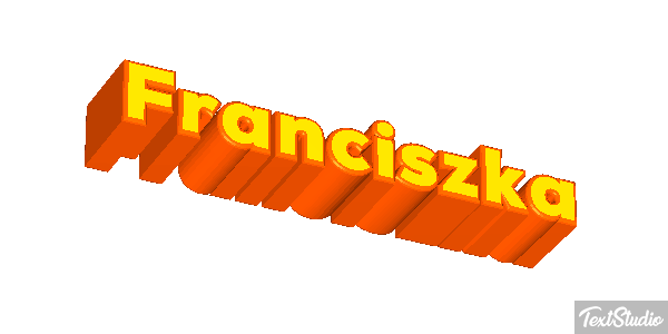 Franciszka Texteffekt