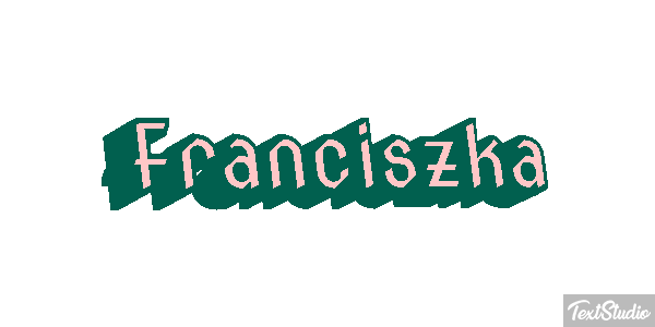 Franciszka Texteffekt